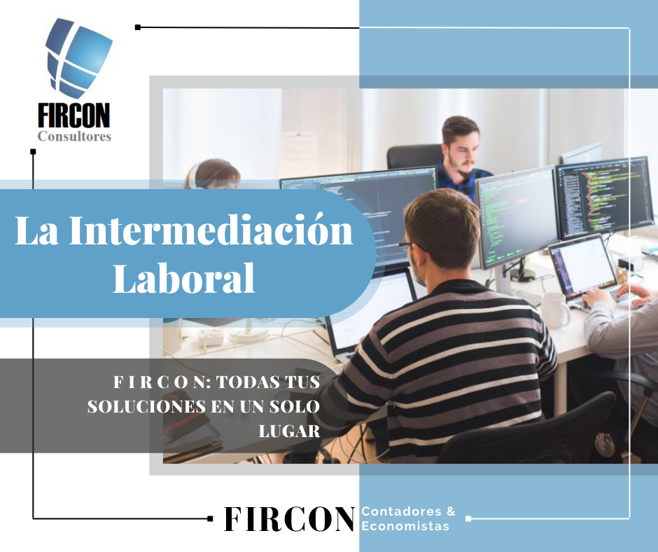 LA INTERMEDIACIÓN LABORAL