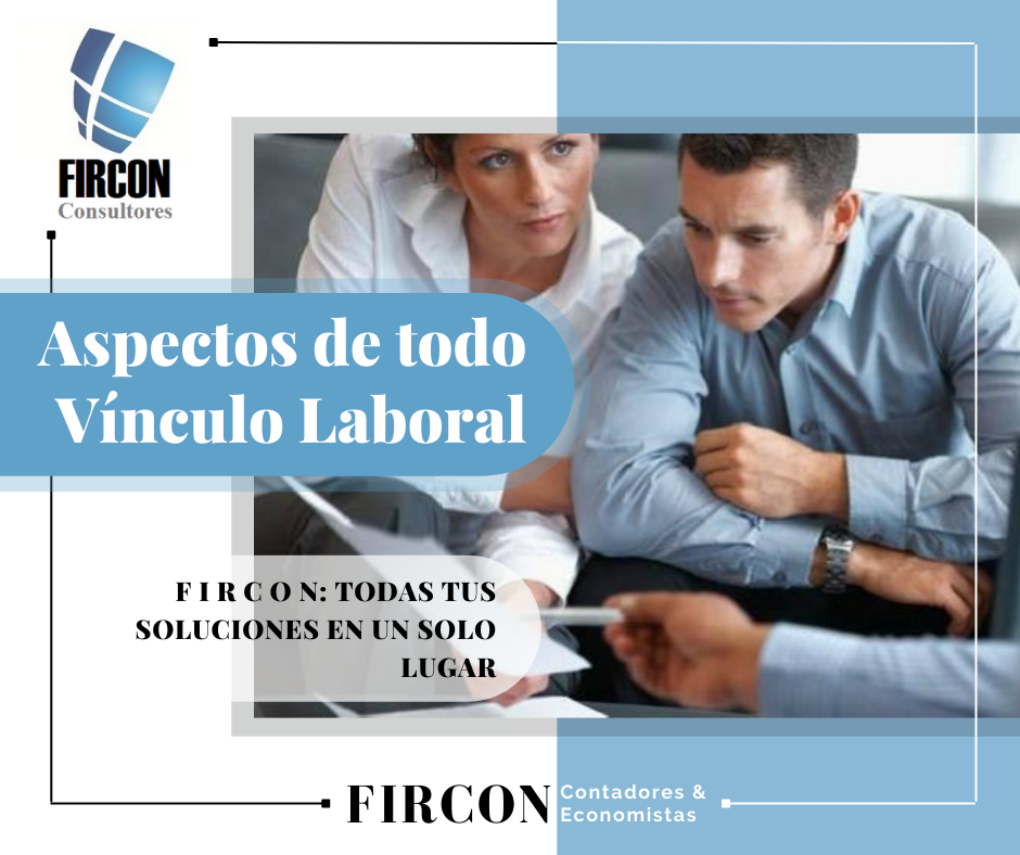 ASPECTOS DE TODO VÍNCULO LABORAL